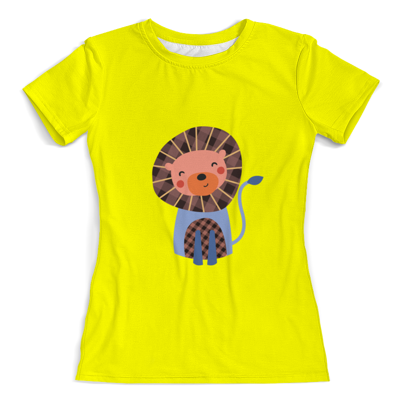 Printio Футболка с полной запечаткой (женская) Львенок printio футболка с полной запечаткой мужская львенок