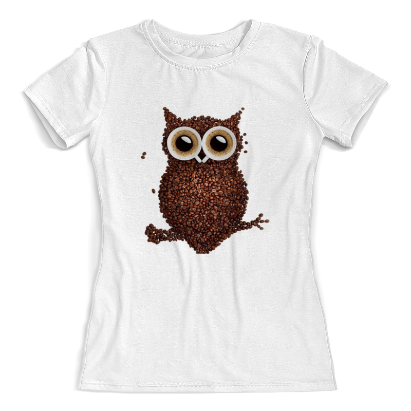 Printio Футболка с полной запечаткой (женская) Кофе-сова printio футболка с полной запечаткой женская кофе