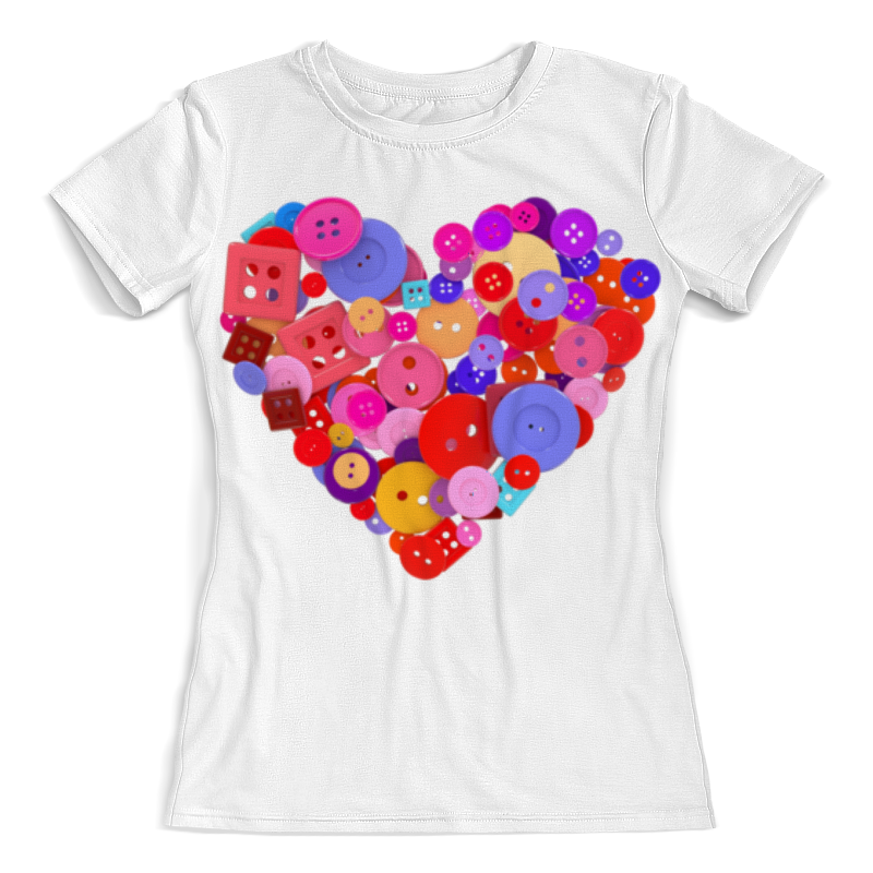 Printio Футболка с полной запечаткой (женская) День всех влюбленных printio футболка с полной запечаткой женская день всех влюбленных