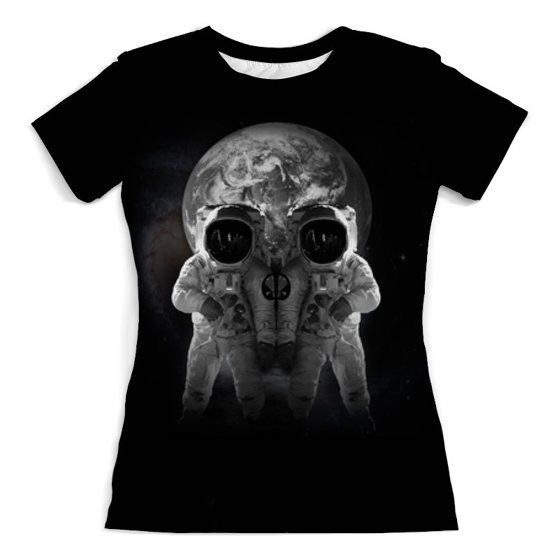 Printio Футболка с полной запечаткой (женская) Космонавты printio футболка с полной запечаткой мужская космонавты