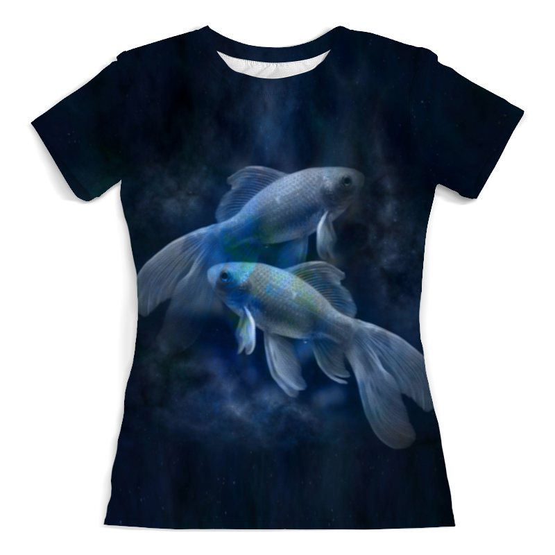 Printio Футболка с полной запечаткой (женская) Рыбы - серия зодиак printio футболка с полной запечаткой женская рак серия зодиак