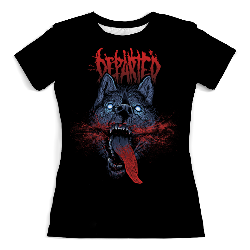 Printio Футболка с полной запечаткой (женская) Кровавый волк printio футболка с полной запечаткой мужская кровавый волк