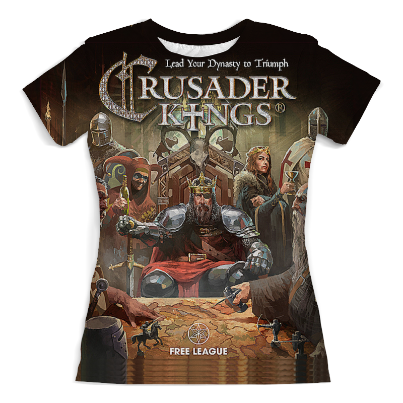 Printio Футболка с полной запечаткой (женская) Crusader kings printio футболка с полной запечаткой женская crusader kings
