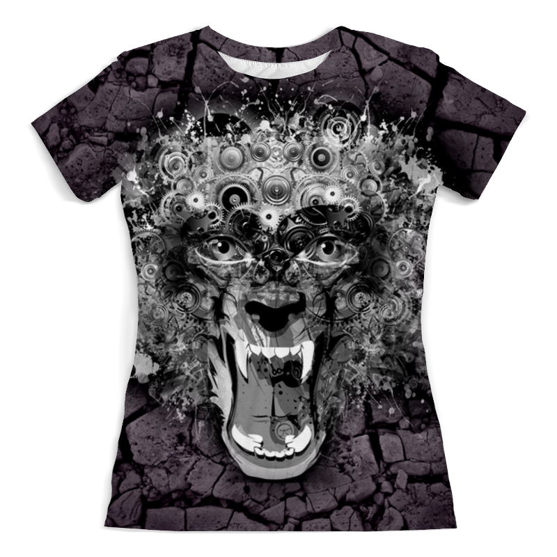 Printio Футболка с полной запечаткой (женская) Медведь printio футболка с полной запечаткой женская медведь