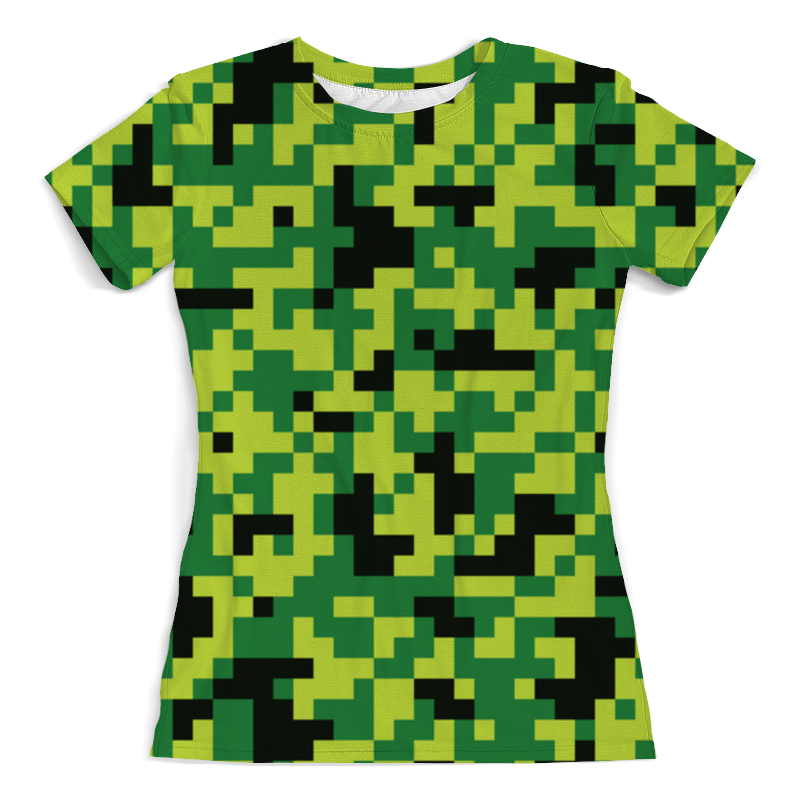 Printio Футболка с полной запечаткой (женская) Пиксели printio футболка с полной запечаткой женская пиксели пустыня