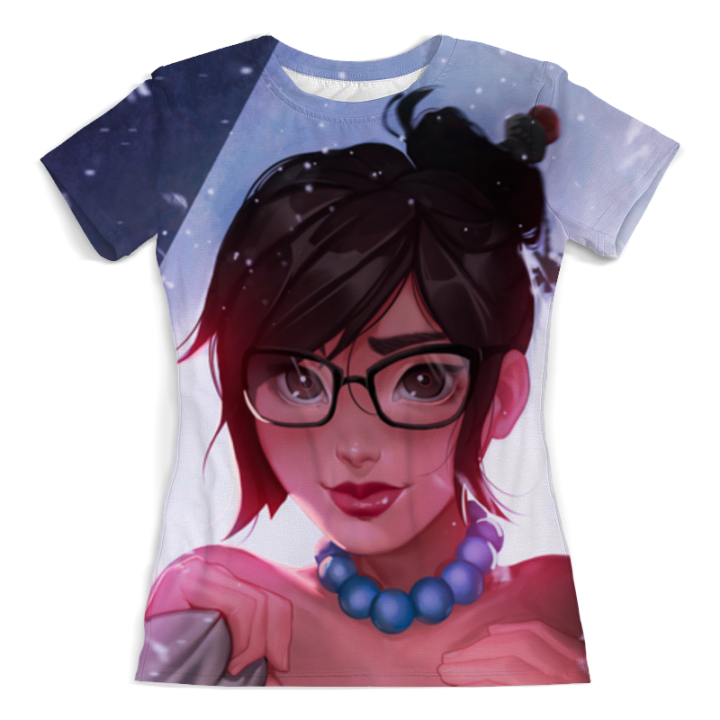 Printio Футболка с полной запечаткой (женская) Overwatch: mei