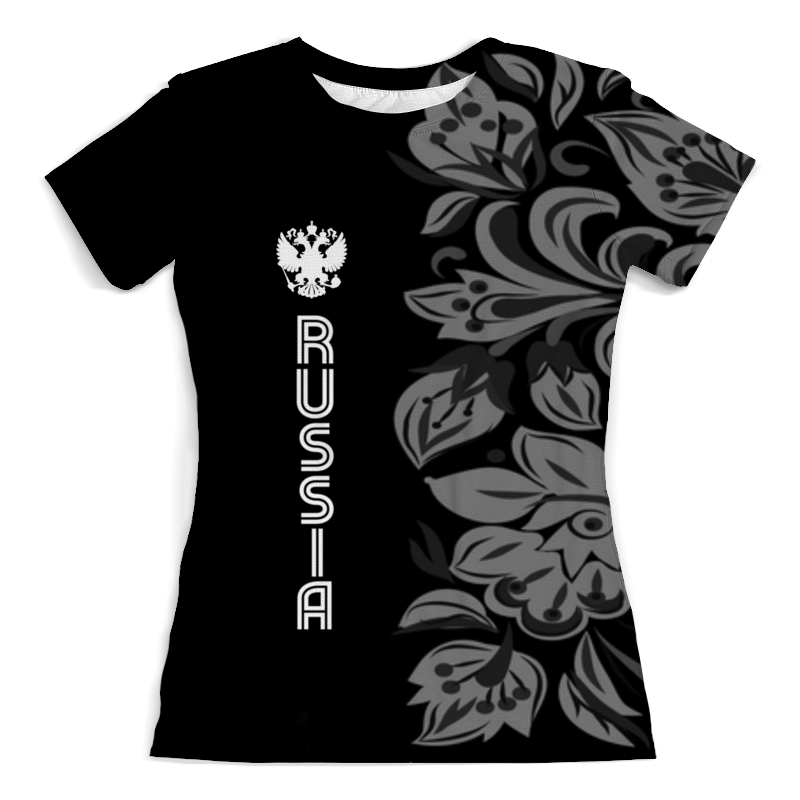 Printio Футболка с полной запечаткой (женская) герб россии