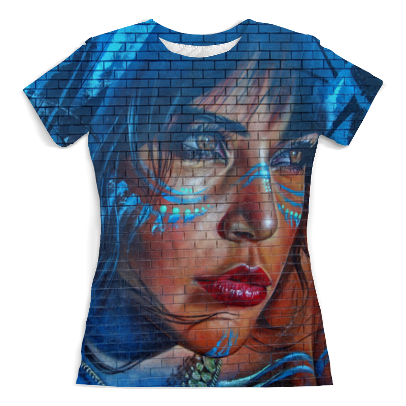 Printio Футболка с полной запечаткой (женская) Граффити