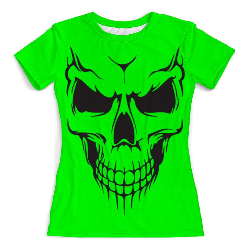 Printio Футболка с полной запечаткой (женская) Череп