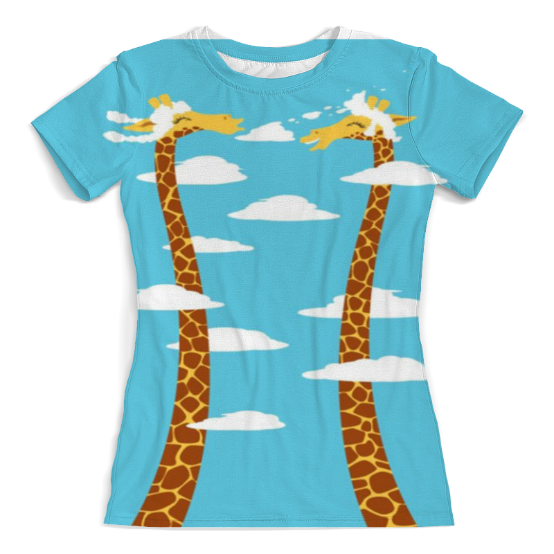Printio Футболка с полной запечаткой (женская) Жирафы printio футболка с полной запечаткой для девочек жирафы