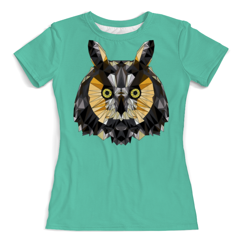 Printio Футболка с полной запечаткой (женская) Сова printio футболка с полной запечаткой женская мятная сова