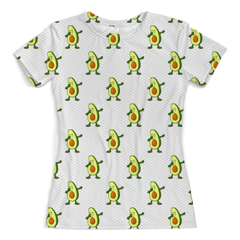Printio Футболка с полной запечаткой (женская) Avocado dab printio футболка с полной запечаткой мужская дэб dab