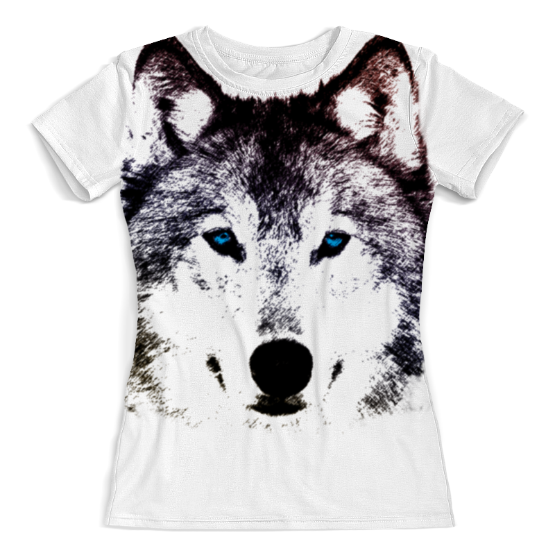 Printio Футболка с полной запечаткой (женская) Волк (графика) printio футболка с полной запечаткой женская волк графика