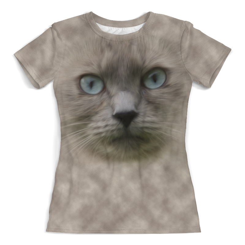 Printio Футболка с полной запечаткой (женская) Мордочка кошки printio футболка с полной запечаткой женская мордочка кошки