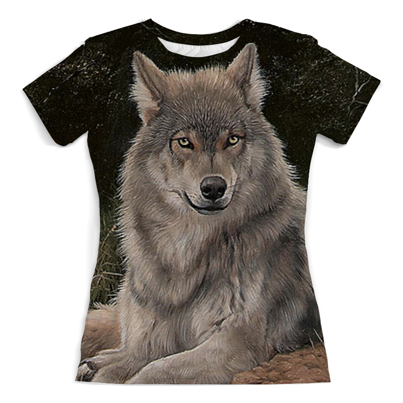 Printio Футболка с полной запечаткой (женская) Волки. живая природа printio футболка с полной запечаткой женская собаки живая природа