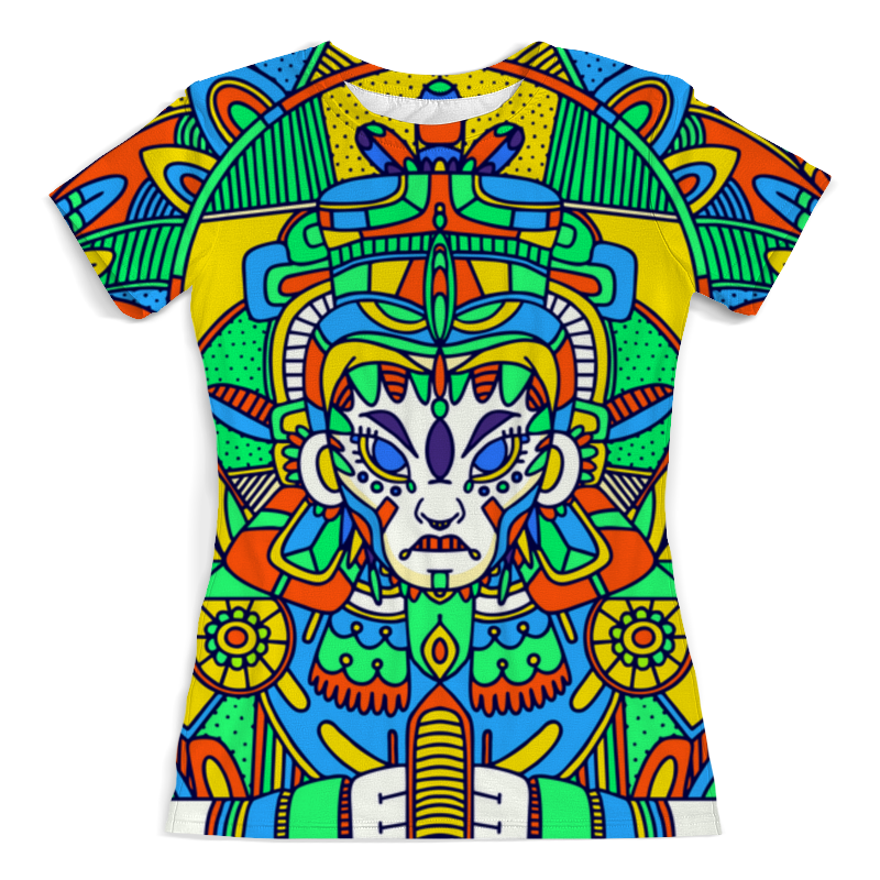 Printio Футболка с полной запечаткой (женская) mexican design printio футболка с полной запечаткой женская baroque design
