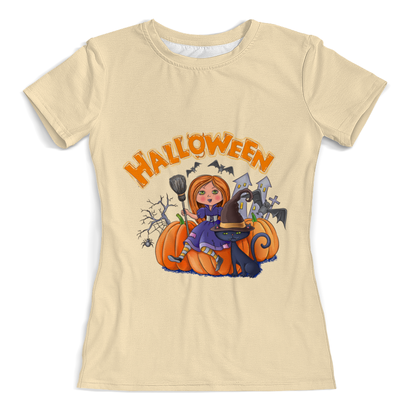 Printio Футболка с полной запечаткой (женская) Хэллоуин printio футболка с полной запечаткой женская веселые ведьмы