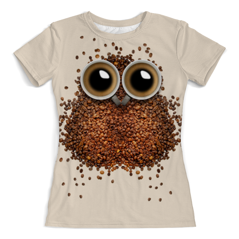 Printio Футболка с полной запечаткой (женская) Кофе для совы printio футболка с полной запечаткой женская кофе