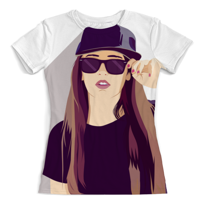 Printio Футболка с полной запечаткой (женская) Swag girl printio футболка с полной запечаткой женская space swag