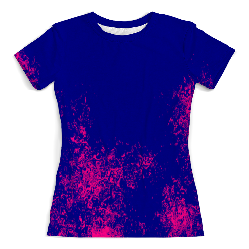 Printio Футболка с полной запечаткой (женская) Брызги красок printio футболка с полной запечаткой женская акварельные брызги