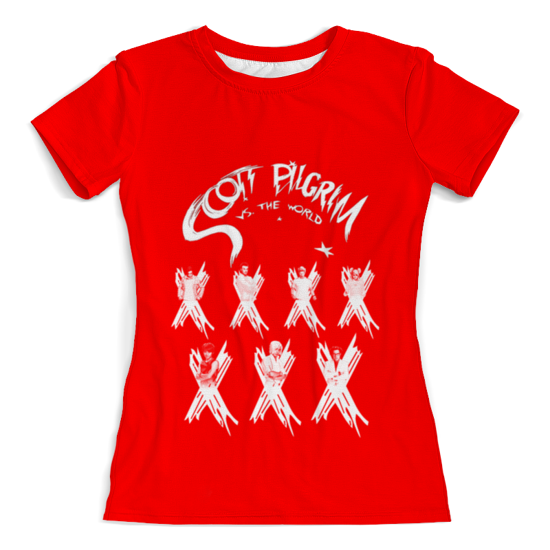 printio футболка с полной запечаткой мужская scott pilgrim Printio Футболка с полной запечаткой (женская) Scott pilgrim