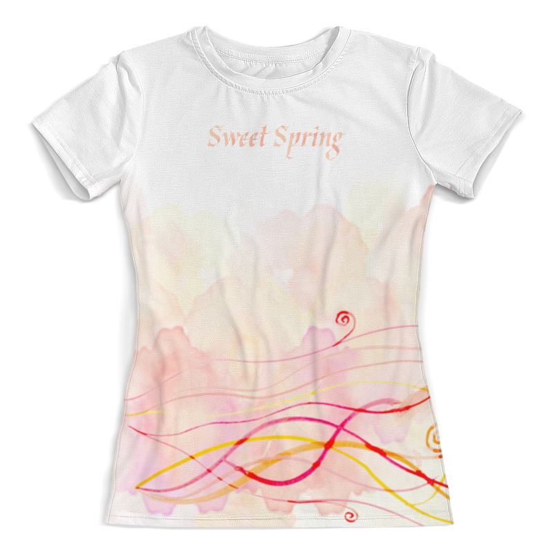 Printio Футболка с полной запечаткой (женская) Sweet spring (aquarelle) printio футболка с полной запечаткой женская sweet spring aquarelle