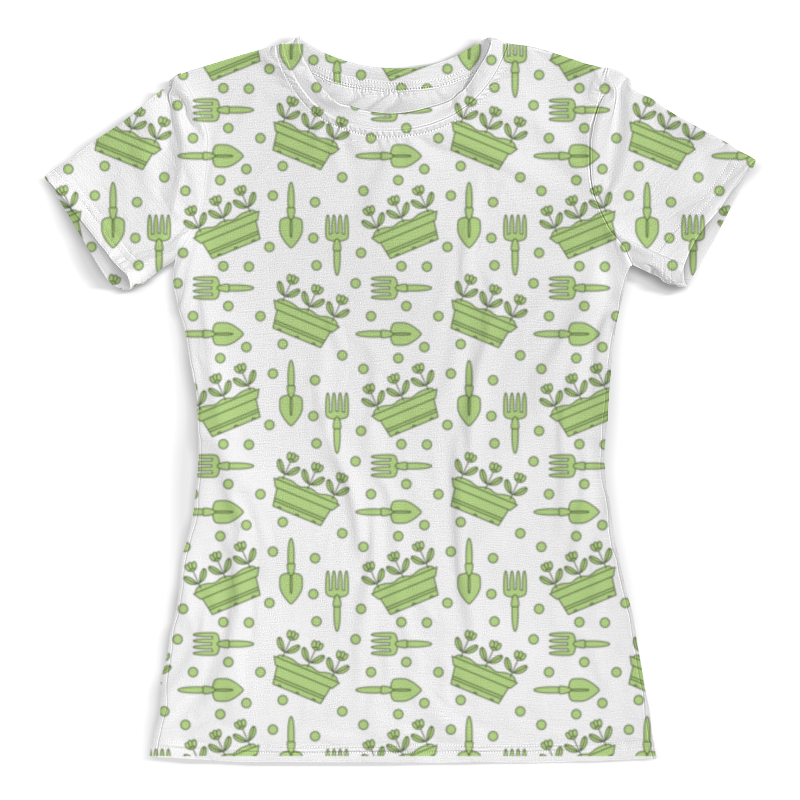 Printio Футболка с полной запечаткой (женская) Садовод printio футболка с полной запечаткой для девочек садовод 2