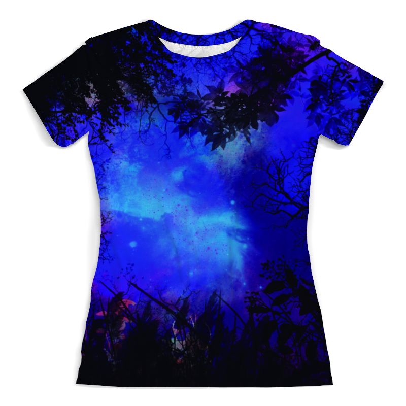 Printio Футболка с полной запечаткой (женская) Forest in space printio футболка с полной запечаткой женская forest in space