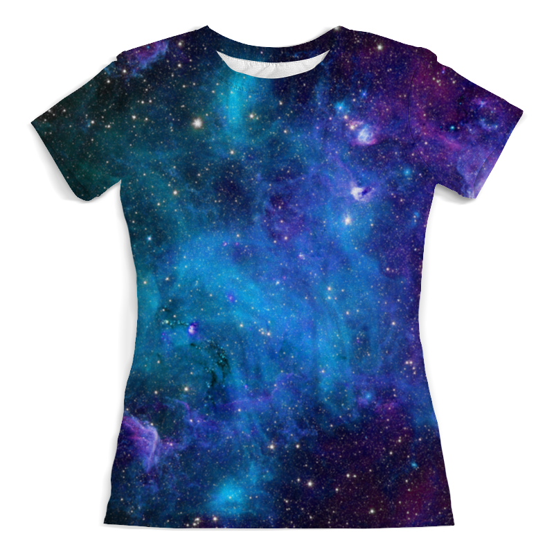 Printio Футболка с полной запечаткой (женская) Звезды космоса printio футболка с полной запечаткой для девочек звезды космоса