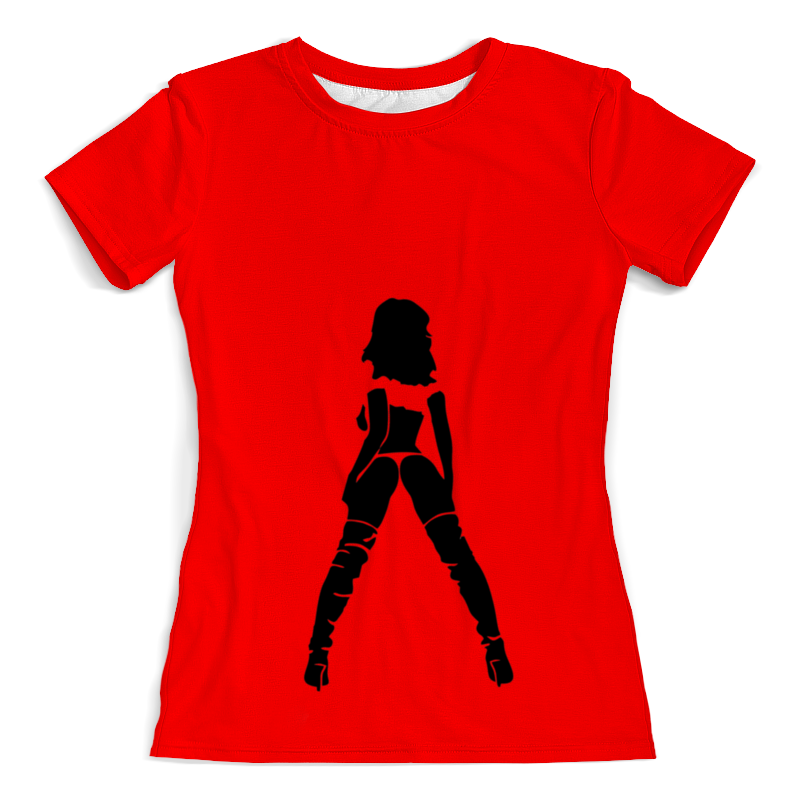 Printio Футболка с полной запечаткой (женская) Сексуальный силуэт футболка женская metropolitan красная размер s