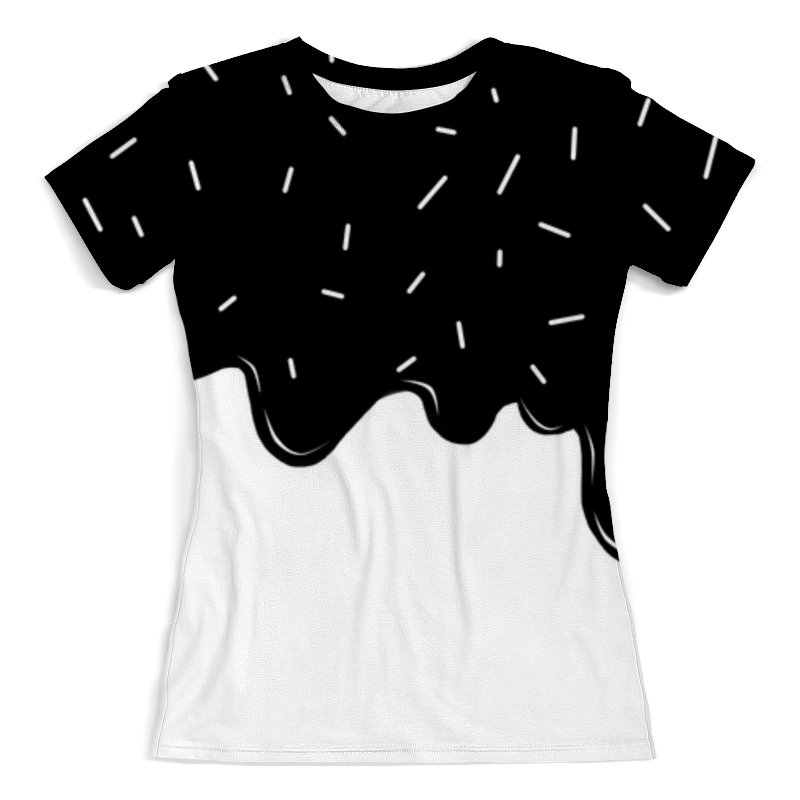 Printio Футболка с полной запечаткой (женская) Глазурька printio футболка с полной запечаткой мужская ккк чёрно белая