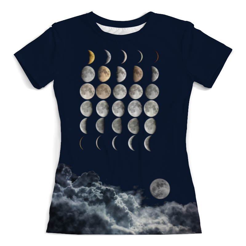 Printio Футболка с полной запечаткой (женская) Тёмная сторона луны 2 printio футболка с полной запечаткой женская земля с луны
