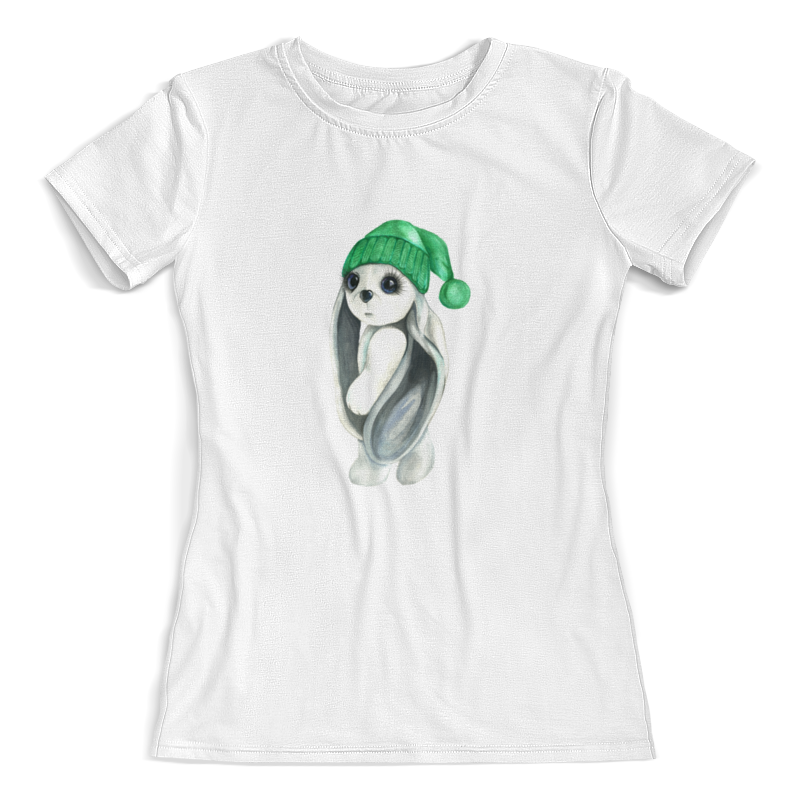 Printio Футболка с полной запечаткой (женская) Зайчик