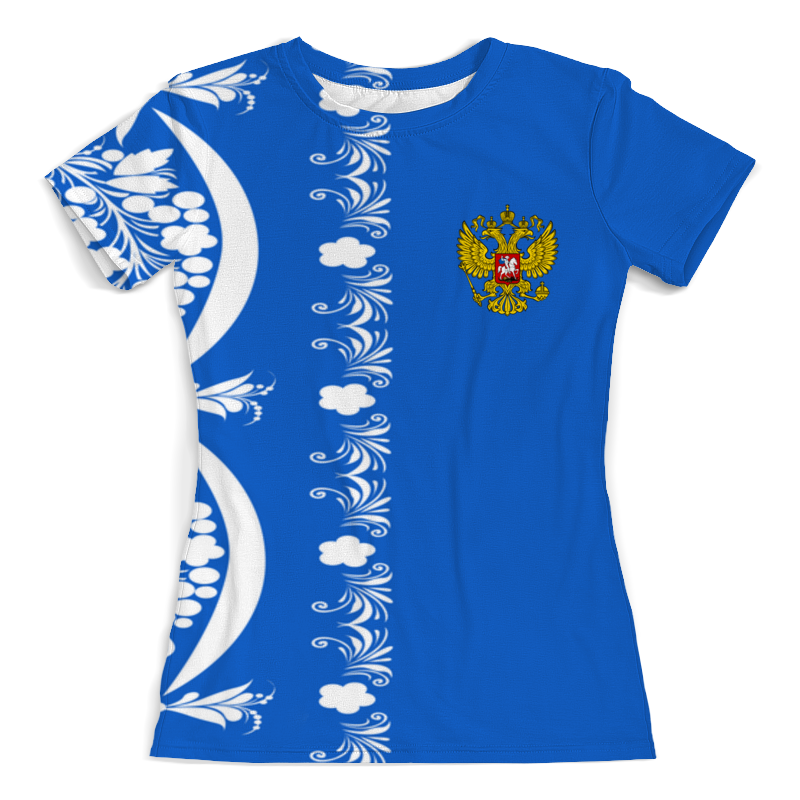 Printio Футболка с полной запечаткой (женская) Россия
