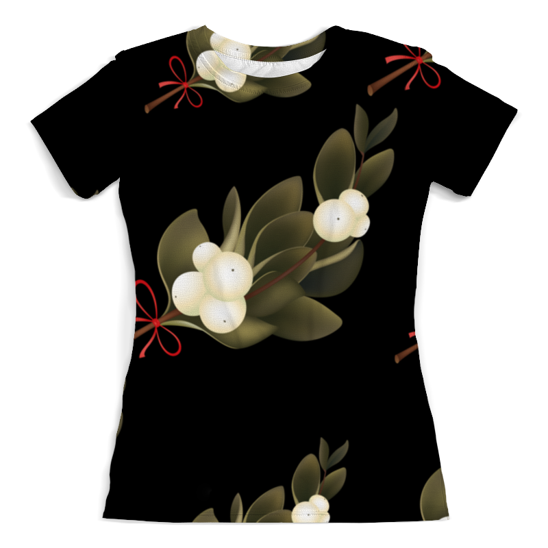 Printio Футболка с полной запечаткой (женская) Цветочные растения printio футболка с полной запечаткой женская цветочные бабочки