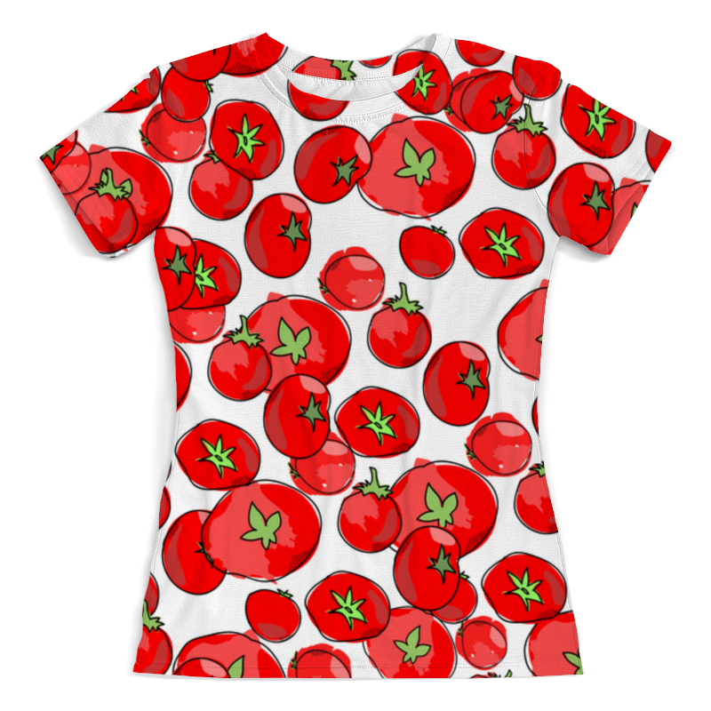 Printio Футболка с полной запечаткой (женская) Томаты printio футболка с полной запечаткой мужская томаты
