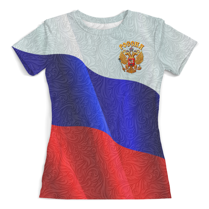 Printio Футболка с полной запечаткой (женская) Russia design printio футболка с полной запечаткой женская baroque design