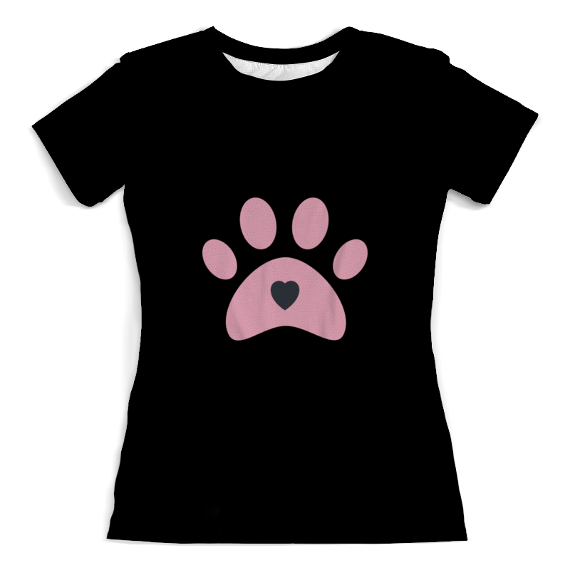 Printio Футболка с полной запечаткой (женская) След собаки printio футболка с полной запечаткой женская след собаки