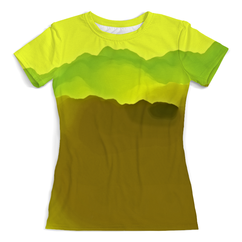 Printio Футболка с полной запечаткой (женская) Живописные краски printio футболка с полной запечаткой женская живописные пионы