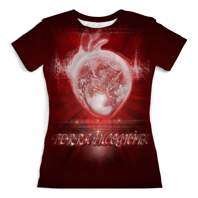 Printio Футболка с полной запечаткой (женская) Пульс женского сердца женская футболка планета пицца m красный