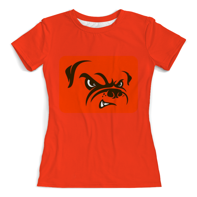 Printio Футболка с полной запечаткой (женская) Бульдог printio футболка с полной запечаткой женская злой кролик