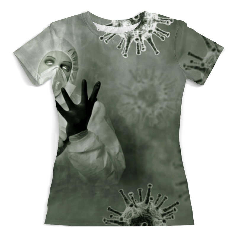 Printio Футболка с полной запечаткой (женская) Вирусы printio футболка с полной запечаткой женская коронавирус