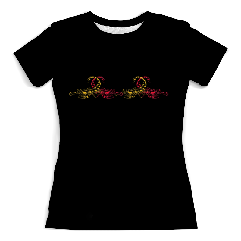 Printio Футболка с полной запечаткой (женская) Созвездие скорпион printio футболка с полной запечаткой женская красно черный узор