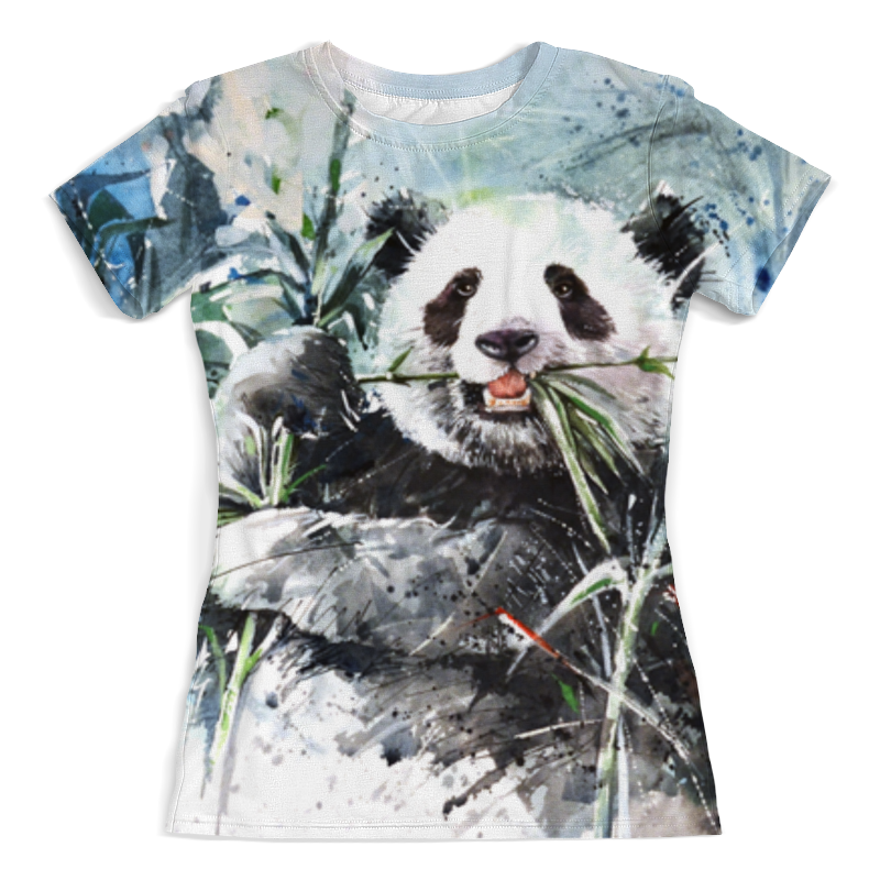 Printio Футболка с полной запечаткой (женская) Панда (жен.) printio футболка с полной запечаткой женская красная панда