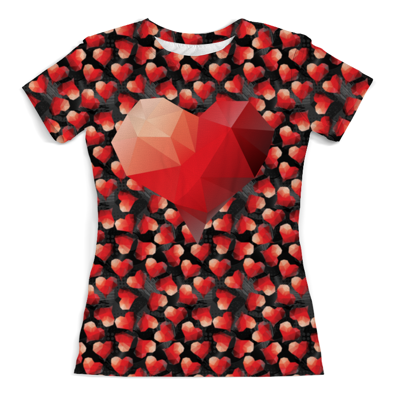 Printio Футболка с полной запечаткой (женская) It's my heart printio футболка с полной запечаткой женская wild at heart