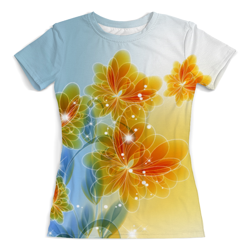 Printio Футболка с полной запечаткой (женская) Цветочный микс printio футболка с полной запечаткой женская цветочный рисунок