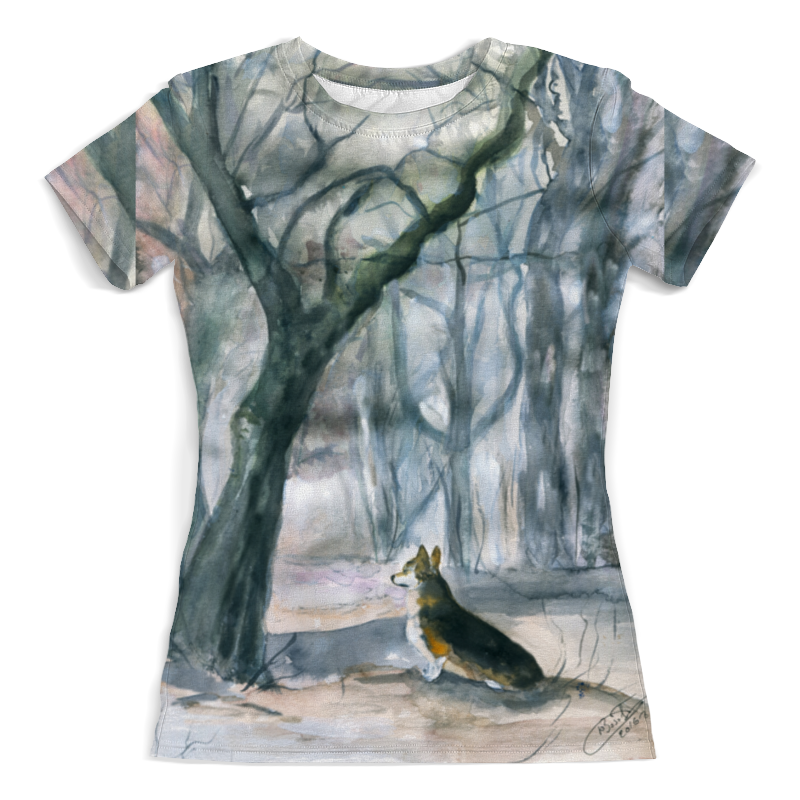 Printio Футболка с полной запечаткой (женская) Волшебный лес printio футболка с полной запечаткой женская сумрачный лес