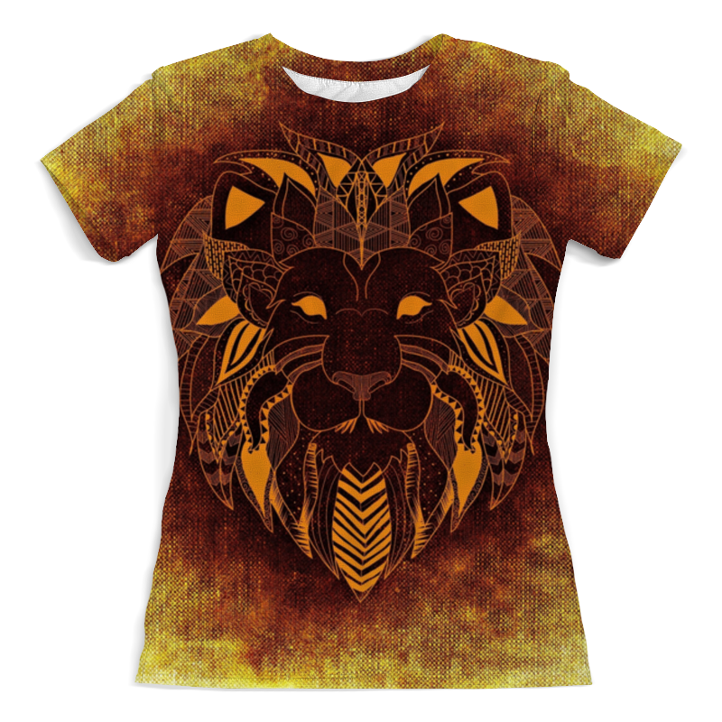 Printio Футболка с полной запечаткой (женская) Лев тотем printio футболка с полной запечаткой женская лев