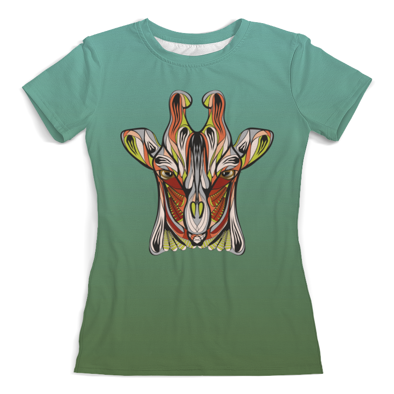 Printio Футболка с полной запечаткой (женская) Ethnic giraffe printio футболка с полной запечаткой женская ethnic flamingo