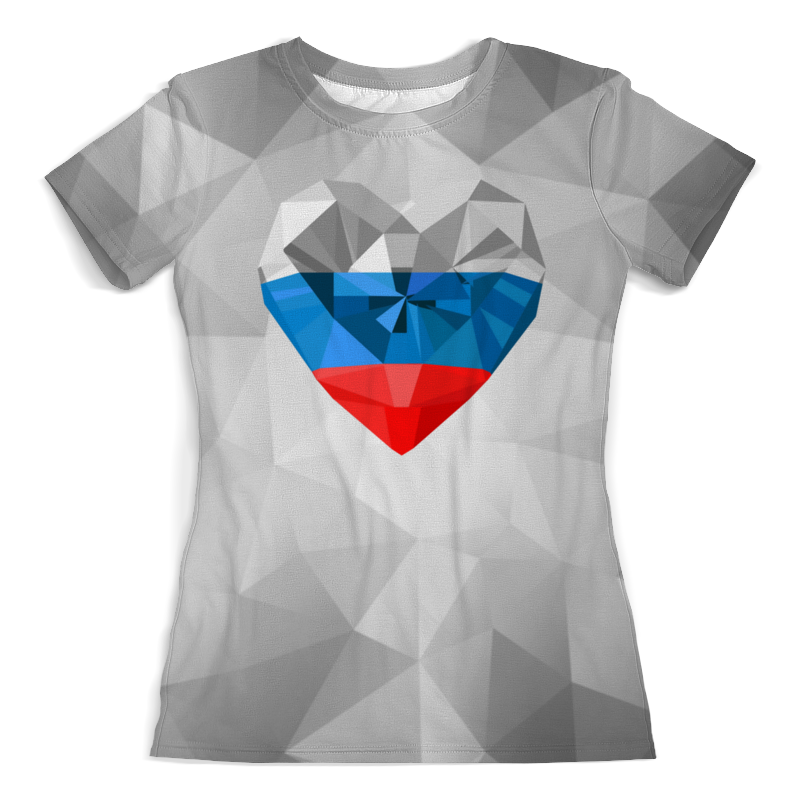 Printio Футболка с полной запечаткой (женская) Символ россии printio футболка с полной запечаткой женская символ россии